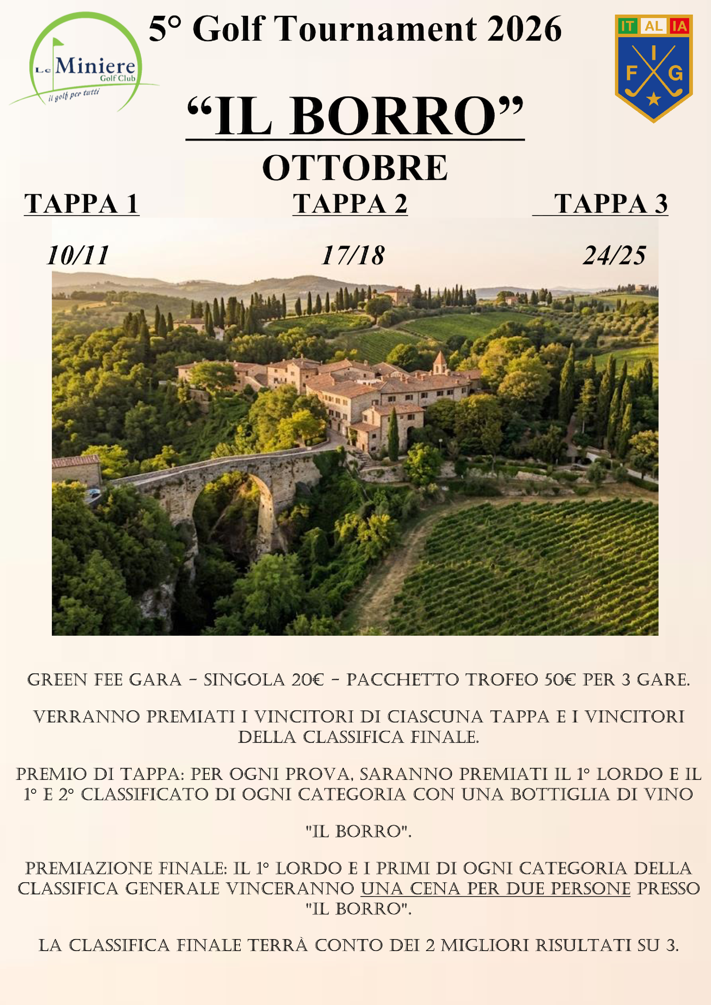 Locandina Il Borro 2026